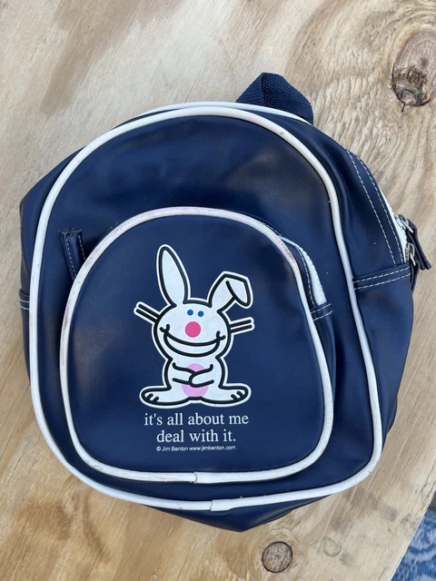 The Happy Bunny Mini Backpack Jim Benton Y2K Vintage Happy bunny mini backpack - Gem main image 3
