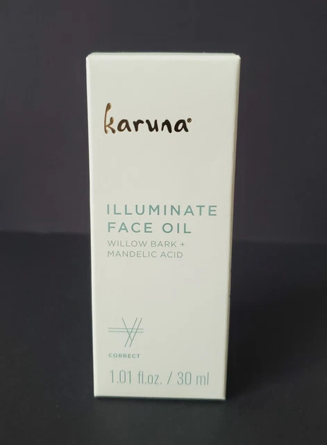 KARUNA Illuminate Face Oil Willow Bark + Mandelic Acid 1.01 fl oz / 30 ml