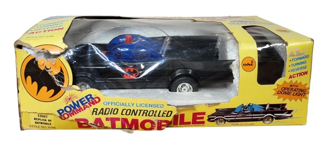 Vintage 1977 Azrak Hamway Radio Controlled Batmobile W/ Controller & Box Vintage 1977 Azrak Hamway Radio Controlled Batmobile W/ Controller & Box