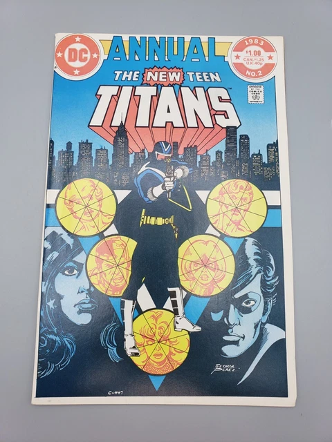 Vintage The New Teen Titans Annual Vol 2 #2 83 Softcover Published By DC Comics