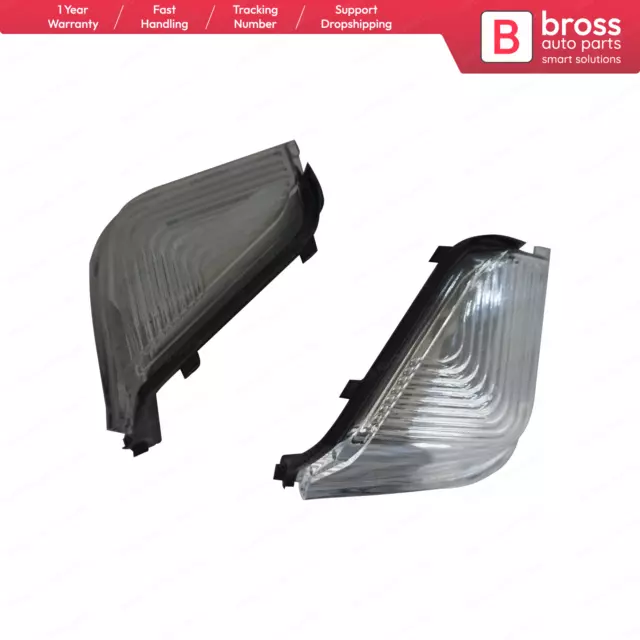 2X Indicador de espejo lateral R+L Lente para VW Crafter Mercedes Sprinter