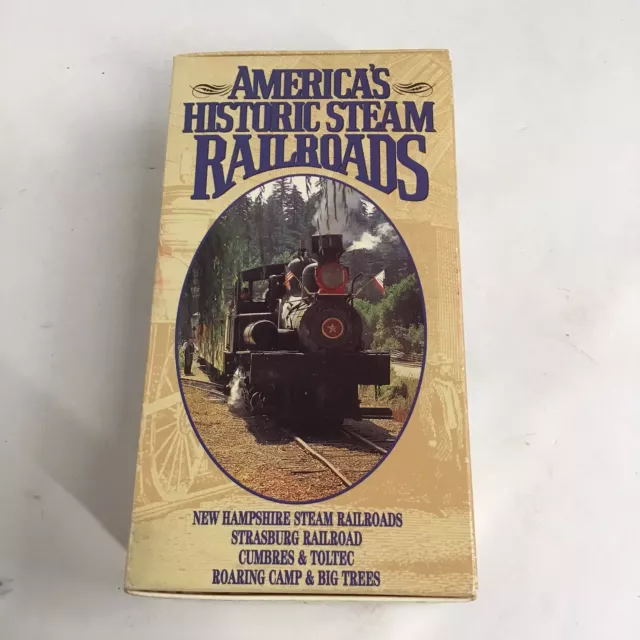 Americas historic steam railroads Strasburg Cumbres Toltec  Railroad VHS