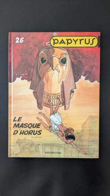 BD Papyrus n° 26 Le masque d'Horus De Gieter Grobet Ed. Dupuis 2003 Collection