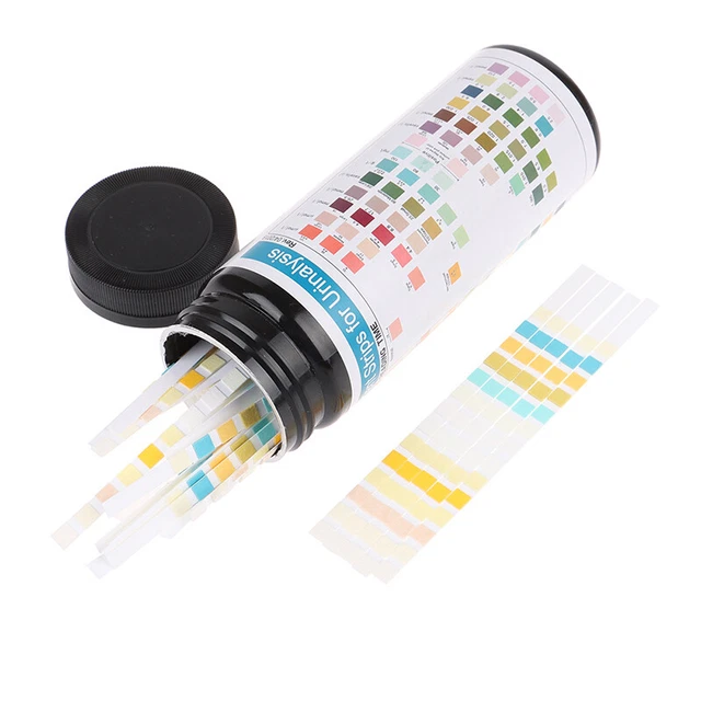 URS-14 100strips Urinalysis Reagent Test Paper Urine PH Test Strips Leukocy D YK 3