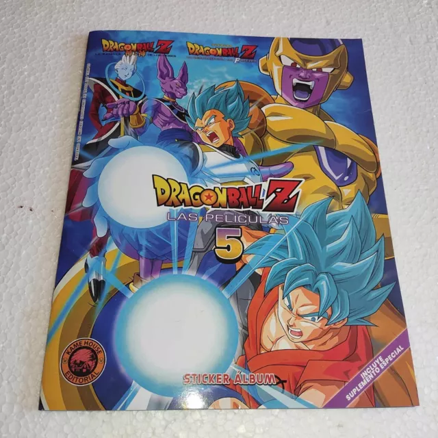 ALBUM DRAGON BALL Z SUPER METALIZADO + SET COMPLETO