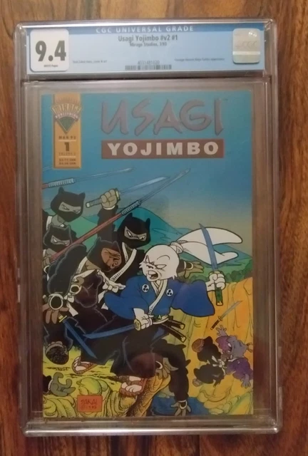 Usagi Yojimbo v2 1 cgc 9.4 (a)