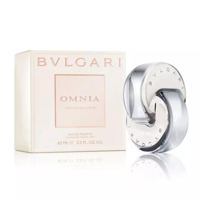 Bvlgari Omnia Crystalline by Bvlgari 2.2 oz EDT Perfume for Women Brand New Box