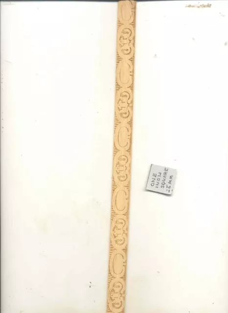 Embossed Trim  Molding CLA78135 miniature dollhouse 1/12 scale 1pc