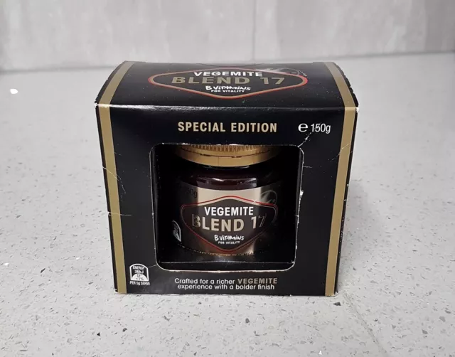 Special Edition Vegemite Blend 17 150g Vegemite Collector Box Near New Unopened