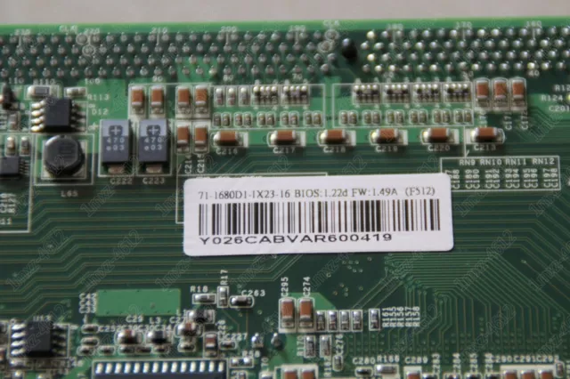 1pc used High performance card areca ARC-1680IX-16 PCIe x8 SAS RAID card  #66 3