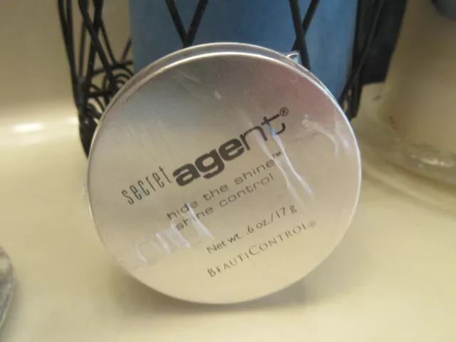 BeautiControl Secret Agent Hide the Shine Shine Control! .6 oz. RARE