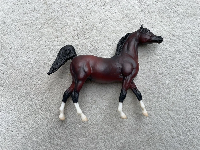 Retired Breyer Horse Paddock Pal Little Bits #1634 Blood Bay Arabian Stallion