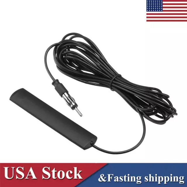 Car Interior Hidden Amplified Antenna Electronic Stereo Universal AM/FM Radio