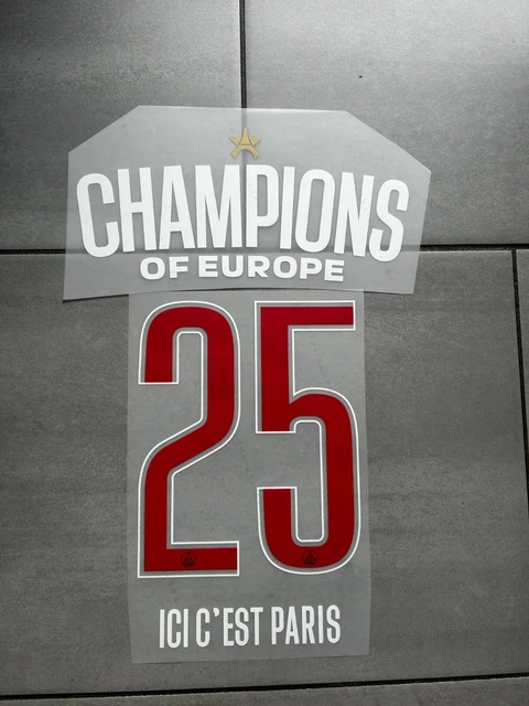 Khvicha Kvaratskhelia - Champion d'Europe 2025 avec le PSG | Paris