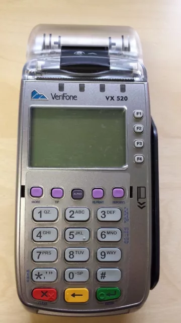 ***Check my RATING ! VeriFone Vx520  EMV/NFC P/N M252-653-A3-NAA-3***UNLOCKED***