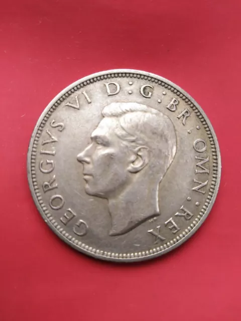 1946  George VI Silver Half-Crown Coin