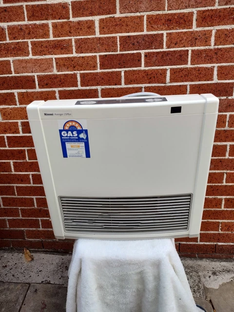 RINNAI AVENGER 25 Plus Natural Gas Portable Space Heaters with Remote  $300.00 - PicClick AU