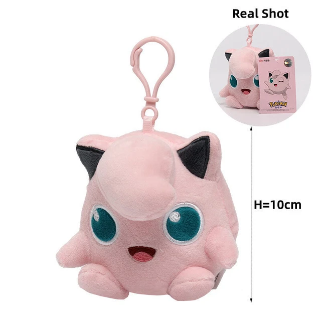 Kawaii Animation Jigglypuff 10CM Plush Doll Stuffed Toy Keychain