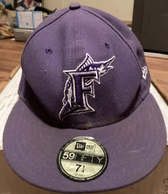 Florida Marlins Fitted cap 59/50 New Era Purple NWT