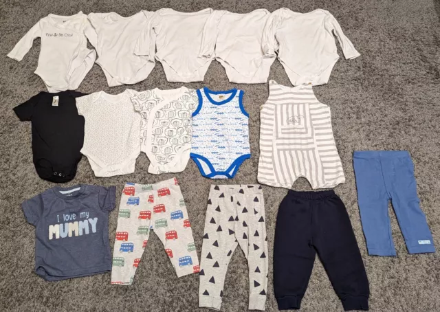 Massiccio pacchetto vestiti bambino neonato & 3-6 & 6-9 & 9-12 mesi (n. 98)