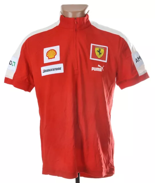 Scuderia Ferrari 2000'S Racing Team Formula 1 Shirt Raikkonen Era Puma M