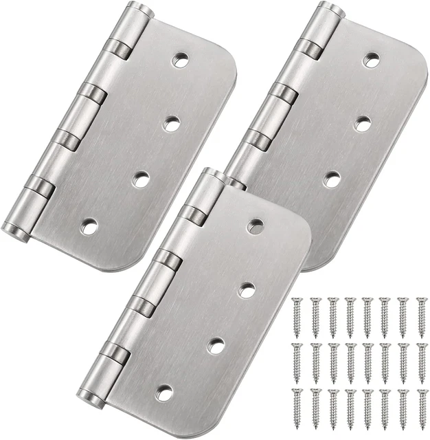 4'' Ball Bearing Door Hinges Stainless Steel Heavy Duty Hinges 4 X 4 Inch with 5