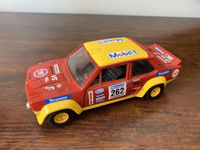 Burago 1/24 Metal Kit, FIAT 131 Abarth Rallye, komplett (Neu (gemäss