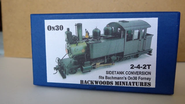 BACHMANN ON30 FORNEY Locomotive Conversion Kit by Backwoods