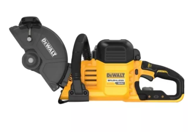 Unidad desnuda sierra de concreto cortada DeWalt DCS691 54V Flexvolt 230 mm