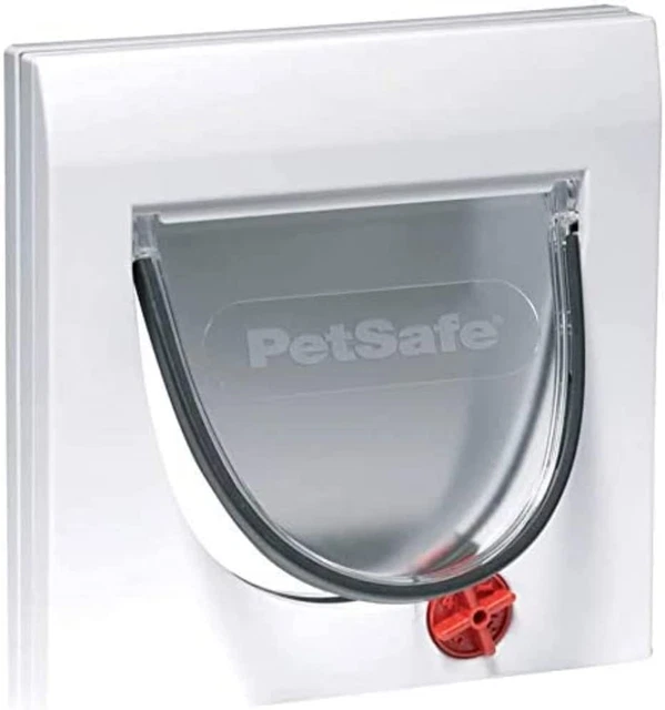 PetSafe Staywell 4 vías bloqueo solapa clásica para gato, fácil instalación, duradera, mascota D...