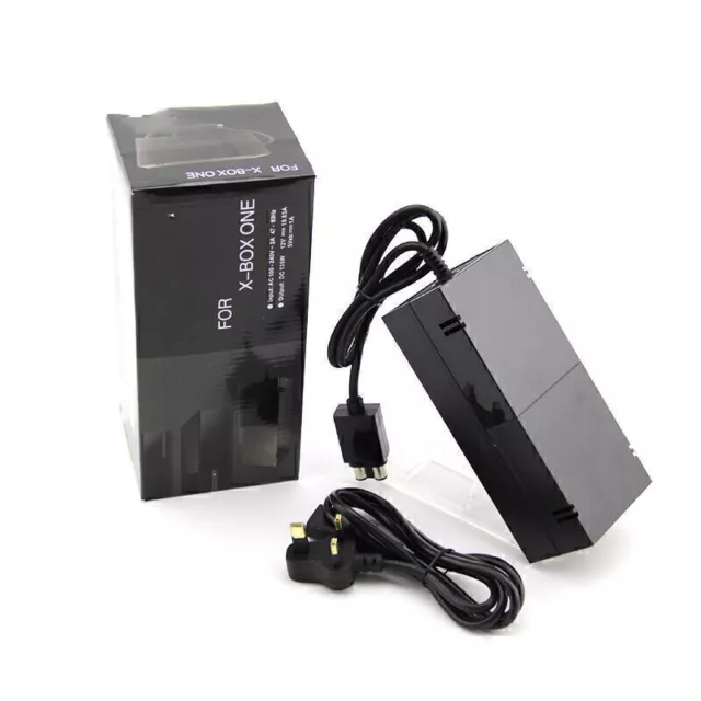 Power Supply Adapter Charger Plug & Play Replacement for Xbox One Console Black