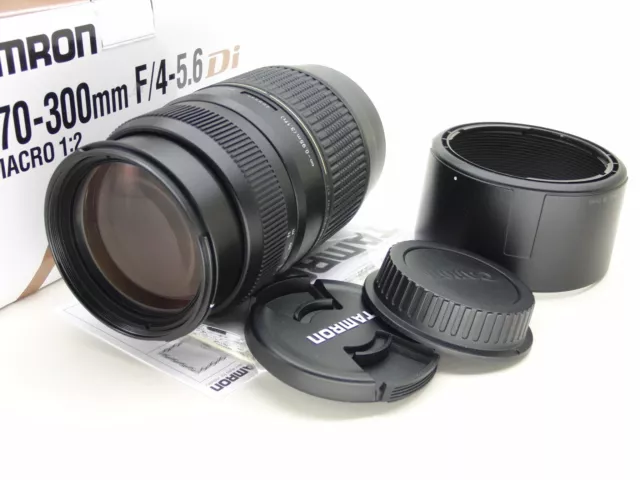 70-300mm Tele Makroobjektiv Macro 1:2 Tamron F/4-5.6 Di LD MO für Canon EF EF-S