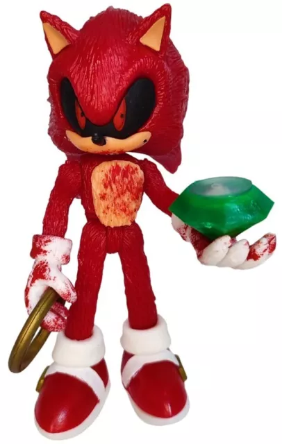 Mavin  Sonic the hedgehog 4 Figures Creepypasta Sonic.Exe Mexican bootleg  toy 5 SegA