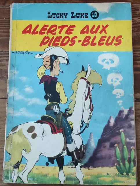 Lucky Luke   10' . Alerte aux Pieds-Bleus en EO