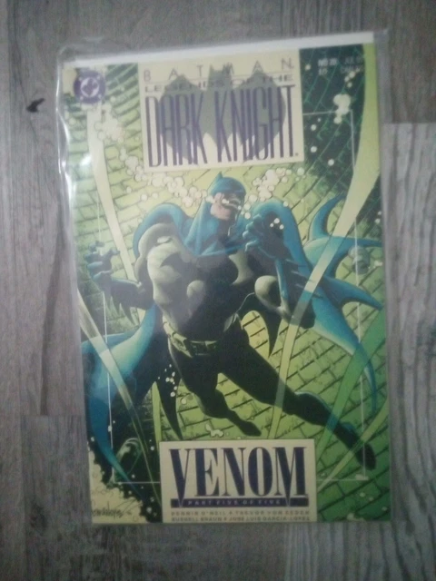 BATMAN LEGENDS OF THE DARK KNIGHT #20 (JULY 1991) NEWSSTAND COPY Venom: Part 5