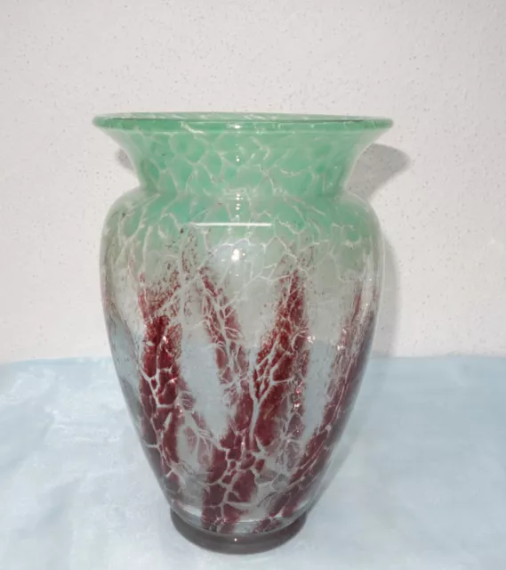 Glas Vase WMF Ikora Bauhaus Wiedmann 30er/40er Jahre, sehr gut!