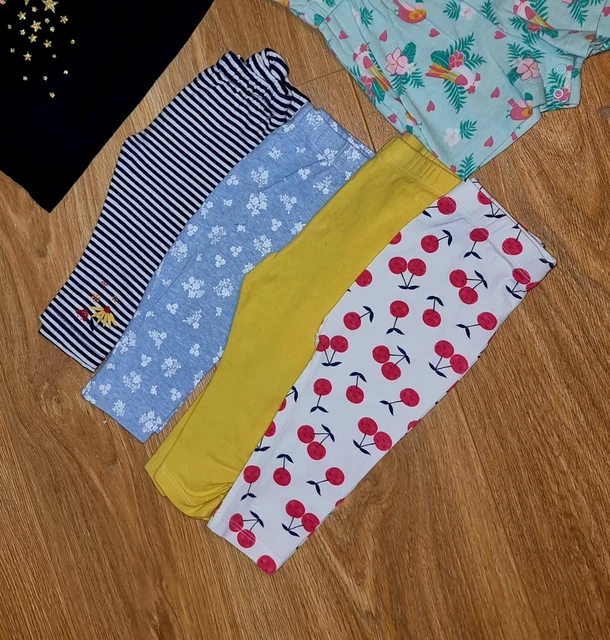 #45 Large Bundle Of Baby Girls Summer Clothes Age 6-9 Months Tops Shorts Dress 2