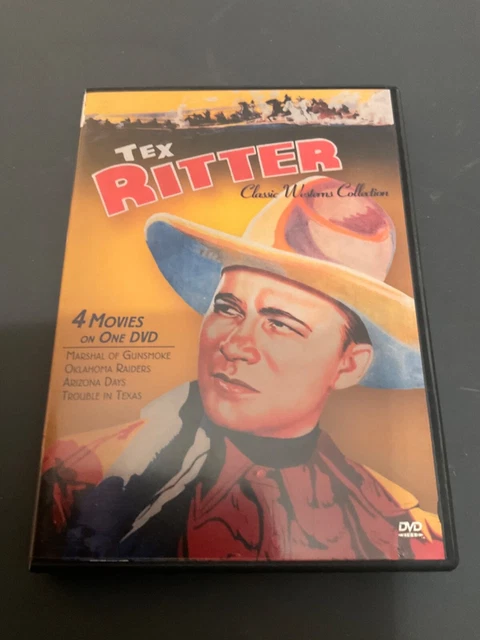 TEX RITTER CLASSIC Westerns - Four Feature (DVD) Tex Ritter (US IMPORT ...