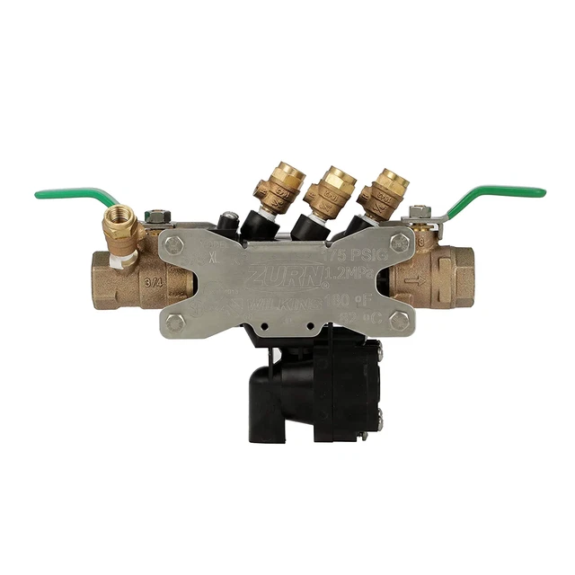 Zurn Wilkins 34-375XL 3/4-Inch Lead Free Reduced Pressure Backflow Preventer