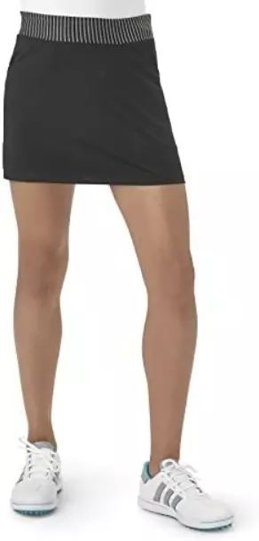 Gamma Adidas Ragazze Nero e Grigio Golf Sport Skort 13-14 anni Nuova con etichette Gamma Adidas Ragazze Nero e Grigio Golf Sport Skort 13-14 anni Nuova con etichette