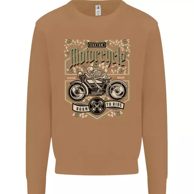 Felpa personalizzata moto biker moto uomo maglione 7