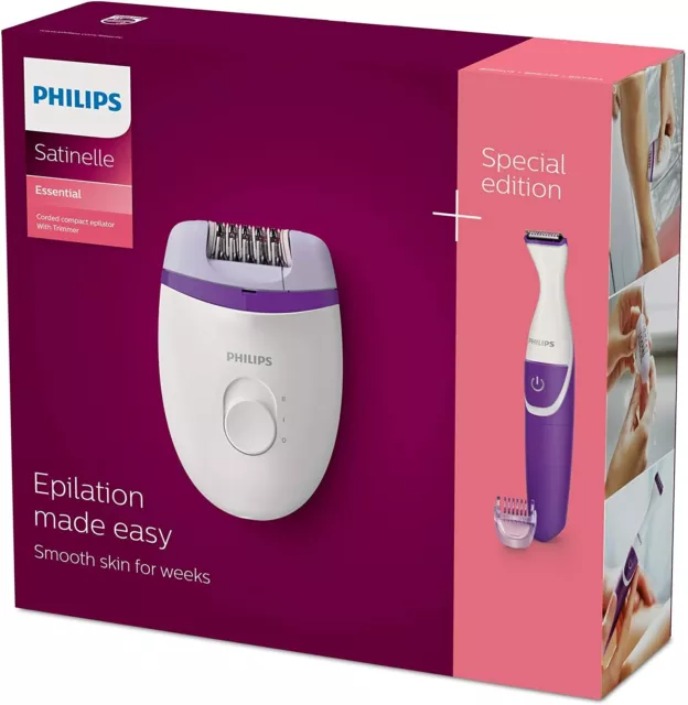 Coffret Epilation Corps et Maillot PHILIPS Epilateur électrique + Tondeuse bikin