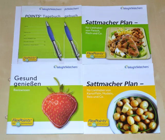 Weight Watchers Start Brochures Points Analyse Ses Sattmacher Plan Set En 2018