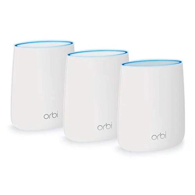 Netgear Orbi AC2200 router wireless tri-band (2,4 GHz / 5 GHz / 5 GHz) Gigabit bianco