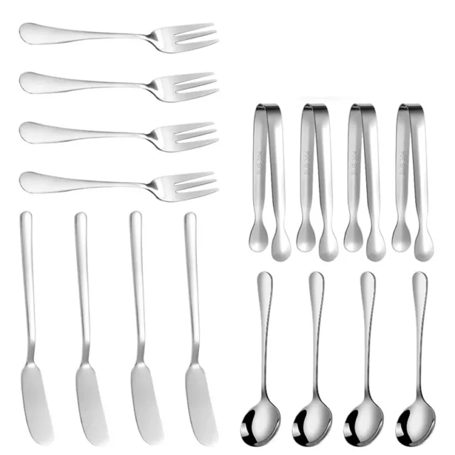 Käse Butter Spreader Set 16 Stück Wurstwaren Zubehör Edelstahl3303