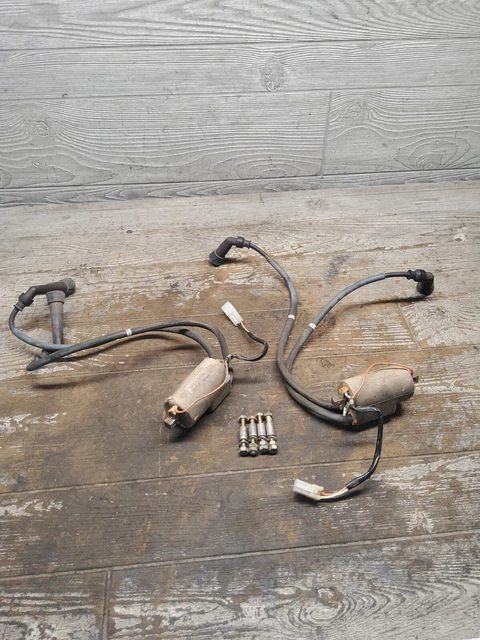 1982 79-88 Suzuki GS850GL GS 850 Ignition Coils Packs Spark Plug Caps Wires