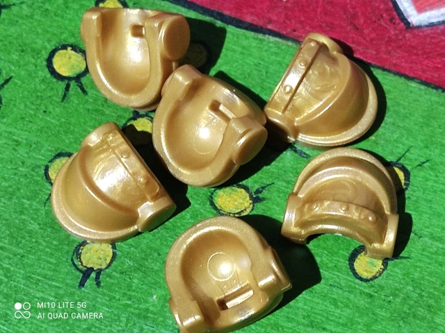 PLAYMOBIL &ndash; 6 Bracciali Polsini Argento &ndash; Personaggi Romani/Medievali/Egizi (Usato)