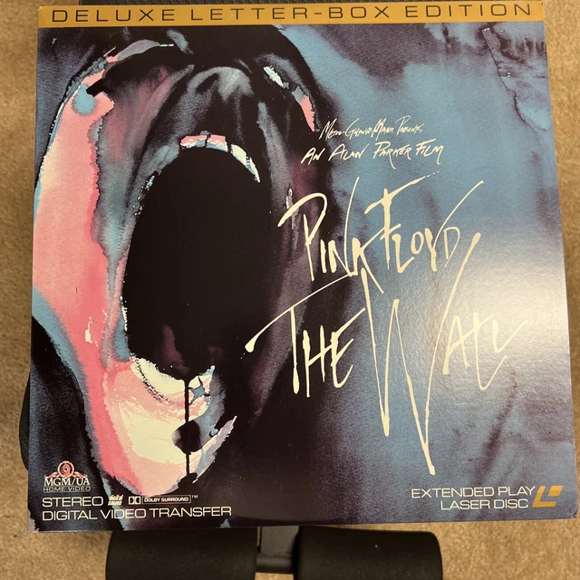 PINK FLOYD THE Wall Deluxe Letterbox Music Concert Video Laserdisc