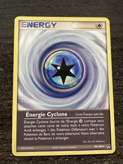 Energie Cyclone Unco - Pokemon 90/108 Ex Gardiens Du Pouvoir Neuf Fr