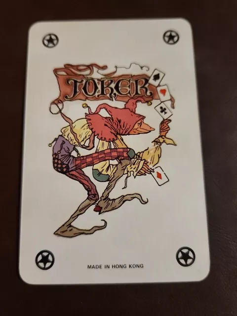 Vintage Playing Cards JOKER Single Swap Card collectable